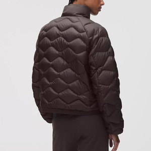 <b>Winters</b> Coat <b>Women</b> Bubble Down <b>Jacket</b> Stand High Collar Solid Pattern Quick Dry Waterproof <b>Jacket</b> Full Zipper Puffer <b>Warm</b> Thick - Product Image 6