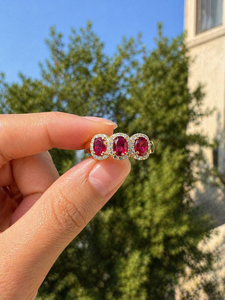 Anillo de Plata de Ley 925 con Turmalina Rosa - Product Image 2