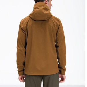 เสื้อแจ็คเก็ตกันลมมีฮู้ดสีพื้นสำหรับผู้ชาย ผ้าไนลอนด้านหน้ากันน้ำ ระบายอากาศ กันลม เสื้อคลุมฤดูหนาว แห้งเร็ว สวมใส่สบาย - Product Image 2