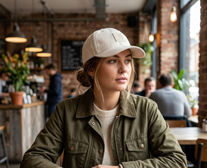 Gorra de Béisbol de Lona Sólida de Alta Calidad, Estilo Vintage, 100% Poliéster y Algodón, con Visera Curva y Cierre Elástico, Unisex - Product Image 1