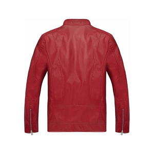 Chaqueta de cuero para hombre, diseño de moda, nueva llegada, chaqueta de cuero PU para hombre, chaqueta de cuero vacuno de primera calidad para hombre - Product Image 2