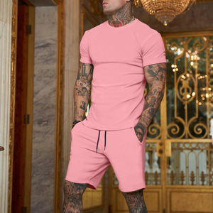 Nouvel ensemble short de plage et chemise pour homme, imperméable, respirant, imprimé, extensible, athlétique et décontracté - Product Image 4