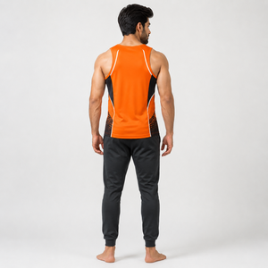 Débardeur Homme Modèle 2026 – Service OEM, Qualité Supérieure, Faible MOQ, Séchage Rapide, Confortable, Respirant, Logo et Style Personnalisables - Product Image 2