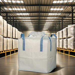 Mejor calidad de exportación de alta calidad 1000kg Jumbo Bag Spout Top Flexographic Printed UV Resistant Plastic OEM Disponible para Global - Product Image 4