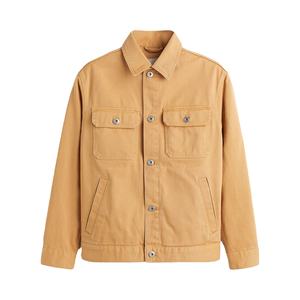 High Street Hole Hip Hop Casual Jeans Jacket New Brand New Men's Denim Jacket <b>Yellow</b> Pink Men's Street Clothing Denim Jackets - Product Image 6