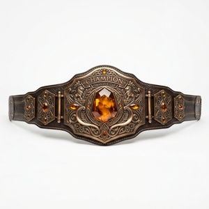 Custom Championship <b>Belt</b> Personalized Sports Award Trophy <b>Belt</b> Metal Plate Leather Strap Tournament Winner Custom Design - Product Image 1
