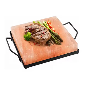 Meilleure Vente : Pierre à Cuire en Sel de l'Himalaya Raffiné, Qualité Supérieure, avec Support en Acier Inoxydable, Faible MOQ, Vente en Gros pour Usage en Cuisine - Product Image 5