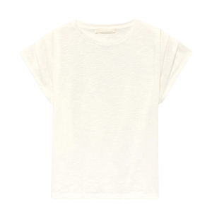 Sporty Slim Fit 100% Cotton Solid Casual Summer Eco-Friendly Knitted Digital Printing <b>Butterfly</b> <b>Sleeve</b> Anti-Pilling Women's <b>Top</b> - Product Image 3