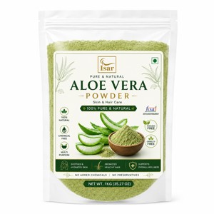 Polvo Puro de Aloe Vera para el Cuidado de la Piel y el Cabello, Polvo Natural de Aloe Barbadensis para Mascarillas Faciales, Mascarillas Capilares y Productos de Belleza a Base de Hierbas - Product Image 1