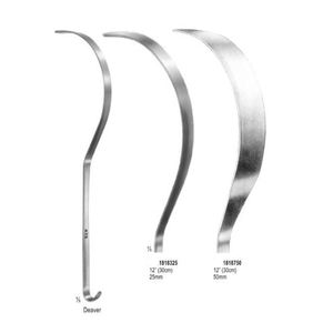 COBECO INSTRUMENTS เครื่องมือผ่าตัดแบบใช้มือรูปตัว S ยี่ห้อ Deaver ทำจากสแตนเลส สำหรับการผ่าตัดช่องท้อง รุ่น CI-SS-0551 เครื่องมือคลาสที่ 2 - Product Image 4
