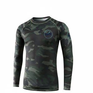 ชุดชั้นในชายลายพรางผ้าสแปนเด็กซ์/ผ้าฝ้ายบาง ชุดเสื้อแขนยาวกันหนาวสำหรับฤดูหนาวและฤดูใบไม้ร่วง - Product Image 2