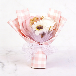 Juego de Tazas de Café Personalizadas de Acero Inoxidable 316 con Ramo de Flores y Tarjeta de Felicitación - Product Image 2