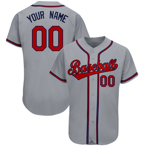 Nueva Camiseta de Béisbol Unisex a Precio Razonable, Transpirable, de Sarga Resistente, de Alta Calidad, Precio al por Mayor, Absorbe la Humedad, Impermeable - Product Image 3