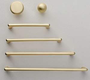 Poignée en T pour meubles et armoires de cuisine en acier inoxydable 304, diamètre 10 mm/12 mm, longueur et taille personnalisables, moins chère - Product Image 1