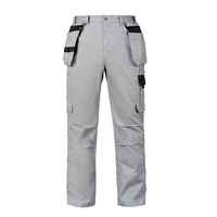 Pantalon de travail noir pour homme SUMROOS, multi-poches, uniforme de travail, poches pour outils, pantalon de neige personnalisé pour homme