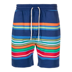 Activewear Men's High Waist Solid Color Quick Dry Breathable Mesh 100% Cotton Canvas Gym Shorts for Outdoor Sport Workout - Product Image 5