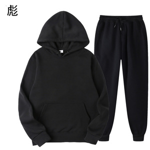 Ensembles de survêtements de sport d'été et d'automne de haute qualité, pull oversize ample, survêtements de jogging, ensembles de sweat-shirts à capuche et pantalons de jogging vierges - Product Image 4