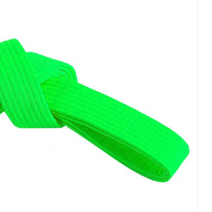 Cinturón de Karate Sólido Personalizado al por Mayor, 100% Algodón, Equipo de Artes Marciales con Talla Personalizada, Mejor Precio, Alta Calidad, Unisex - Product Image 5