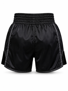 OXYTAG Men's Boxing Shorts Black Quick Dry Polyester Martial Arts Wear Regular Fit Front Logo Print Cheap Price OEM - Product Image 4