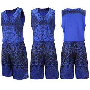 Ensemble de maillots de basket-ball personnalisés par sublimation, sans manches, respirant, en mesh, uniforme d'équipe, shorts athlétiques à séchage rapide pour hommes et jeunes - Product Image 6
