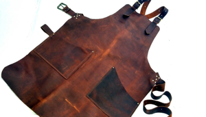 Delantal de Cuero de Último Diseño con Logotipo Personalizado, Delantal de Cuero para Restaurante, Barman, Chef, Cocina - Product Image 2