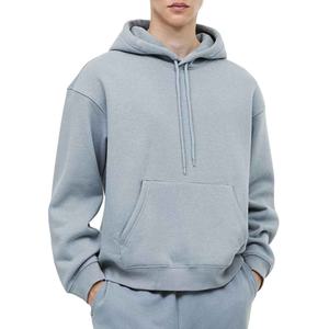 Sudadera informal de manga larga para hombre, sudadera de tela suave con bolsillo frontal para trajes de invierno, impresión Digital - Product Image 1