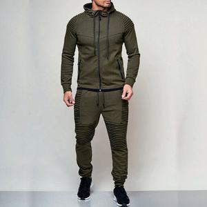 Conjunto Deportivo de Chándal para Hombre de la Mejor Calidad al por Mayor, Chándal de 2 Piezas con Logotipo Personalizado para Hombre, Ropa de Entrenamiento para Gimnasio - Product Image 3