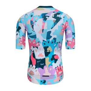 Maillots de Ciclismo Unisex de Alta Calidad, Manga Corta, Logotipo Personalizado Impreso en la Parte Delantera, Elásticos, de Secado Rápido, Transpirables, Spandex/Poliéster - Product Image 2