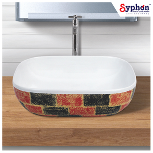 Lavabo de Cerámica de Alta Calidad y Gran Venta con Opción de Logotipo Personalizado en Grandes Cantidades - Product Image 1