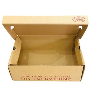 Caja para Zapatos con Logotipo Impreso, Embalaje de Cartón Corrugado Autoensamblable, Impresión Offset, Reciclable y Ecológico para Productos del Hogar - Product Image 4