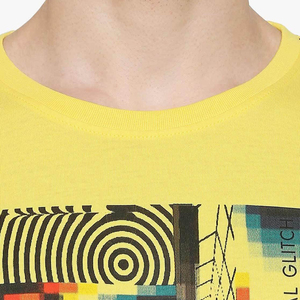 Camiseta de Hombre Oversize de Punto Formal de Poliéster/Algodón con Logotipo Personalizado al por Mayor OEM - Product Image 6