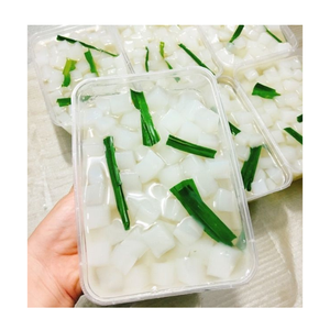 ขนมราดวุ้นมะพร้าวในน้ำเชื่อมมะพร้าวก้อนมะพร้าวแบบฟองส่วนผสมชาเวียดนาม - Product Image 6