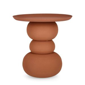 Table basse ronde en métal moderne et minimaliste, style nordique, pour salon, table d'appoint de luxe, table à thé industrielle en fer, vente en gros - Product Image 1