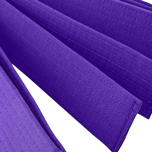 Comfortable High Quality Lightweight Karate Belts Front 100% Cotton Breathable Quick Dry Customizable Martial Art Wear <b>Cheap</b> - Product Image 5