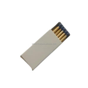 Allumettes de sécurité promotionnelles, format boîte d'allumettes 84x26,5x9mm, allumettes en bois compactes avec impression et logo personnalisé pour les événements de marque - Product Image 5