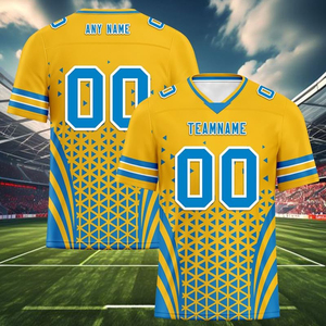 Camiseta de Rugby Sublimada Personalizada, Corta, Transpirable, Unisex, Servicio OEM, 100% Poliéster, Todas las Tallas Disponibles - Product Image 5