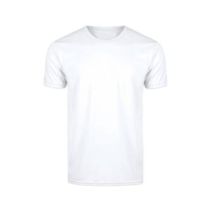 Camisetas de Hombre, Cuello Redondo, Mezcla de Algodón Suave, Tallas S-4XL, Corte Atlético, Camiseta Básica Lisa, 60% Algodón, 40% Poliéster - Product Image 1