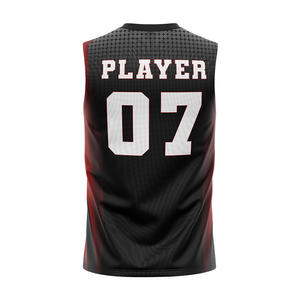 Camisetas de Práctica de Fútbol Americano sin Mangas para Hombre, Personalizadas con Impresión, 100% Poliéster de Secado Rápido, Nombres/Números de Equipo Personalizados - Product Image 6