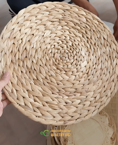 Eco2go Vietnam Set de table en jacinthe d'eau naturelle premium, résistant à la chaleur, pour les repas quotidiens en famille et la cuisine - Product Image 2