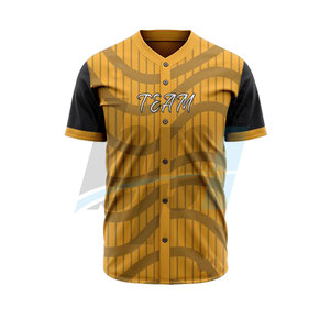 ชุดเบสบอลออกแบบเองคุณภาพสูง ชุดเบสบอลที่ยั่งยืน ชุดเบสบอลระบายอากาศได้ดี - Product Image 3