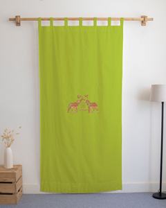 Nouvelle collection de rideaux en coton 100% couleur unie, respirants, durables, style farmhouse et contemporain - Product Image 3