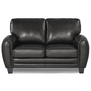 Moderno stile retrò 1 pezzo di copertina in finta pelle nera per divani moderni da soggiorno - Product Image 1