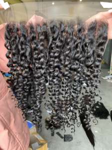 100% Original Vietnam cheveux humains en gros meilleure qualité crépus bouclés perruque - Product Image 3