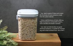 Nordic Tritan Secure <b>Vacuum</b> Lids <b>Canisters</b> Versatile Bulk Kitchen Food Storage Container for Cereals Sundries Safe Packaging - Product Image 6