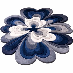 Tapis abstrait tufté à la main, tapis de sol haut de gamme, tapis design moderne fait main, tapis de luxe pour salon, chambre à coucher, décoration intérieure - Product Image 5