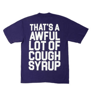 Camisetas de Hombre, Estilo Y2K, Streetwear, de Alta Calidad, 100% Algodón, con la Frase 'THAT'S AWFUL LOT of COUGH SYRUP' - Product Image 4