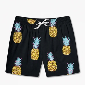 Short de bain de luxe pour homme avec logo personnalisé Séchage rapide 100% polyester et coton Mesh Summer Beach Board Shorts - Product Image 1