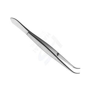 Pinzas Quirúrgicas Curvas de Acero Inoxidable con Hoja Serrada, Pinza de Precisión para Uso Hospitalario, Herramienta Quirúrgica - Product Image 4