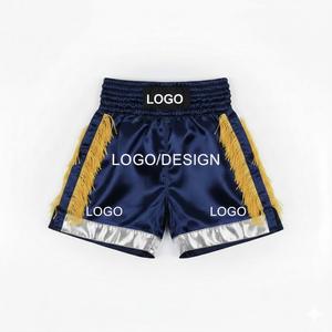 กางเกงมวยไทยคุณภาพสูงสำหรับฝึกซ้อมและการแข่งขัน ผ้าซาตินนุ่มพิมพ์ลายแบบซับลิเมชั่น สำหรับทั้งชายและหญิง - Product Image 6