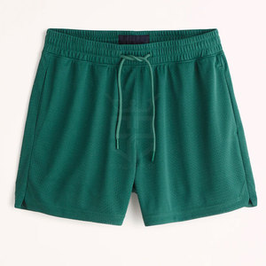 Servicio OEM, MOQ bajo, diseño personalizado, pantalones cortos de malla para hombre, nueva llegada, pantalones cortos de malla de color sólido para adultos - Product Image 1